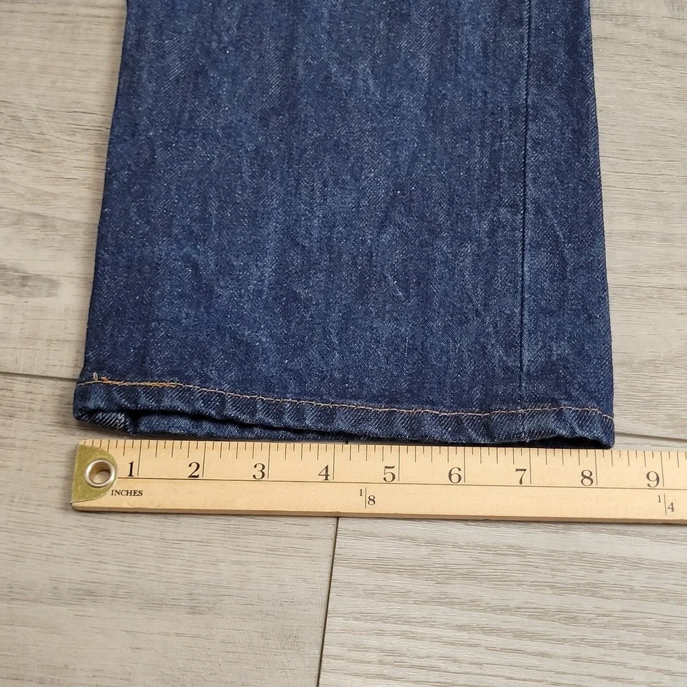 👖Vintage Y2K Levis 501XX Rigid Raw Jeans Men 36×34 (34×32) Dark Wash Denim 2001